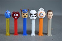 Lot of 6 Random Pez Dispensers