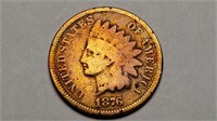1876 Indian Head Cent Penny Rare
