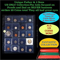 Unique Father & 2 Sons US ONLY Collection,The kids