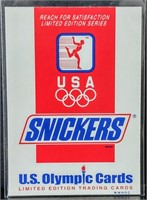 1992 Snickers US Olympic Cards Checklist #1-11