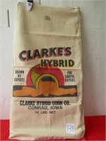 CLARKE'S HYBRIDS CONRAD IOWA W/ TAGS
