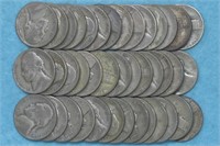 Roll of 35% Silver War Nickels