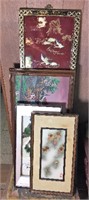 Selection of Asian Theme Framed Wall