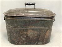 Copper Boiler with Metal Lid