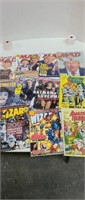Comics MAgazines, MAD,Wizard