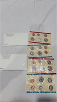 2 1968 U.S coin sets