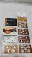 2011 and 2013 U.S proof sets