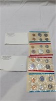 2 1968 U.S COIN SETS