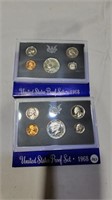 2 1968 U.S PROOF SETS