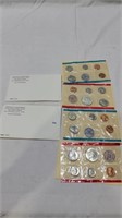 2 1969 U.S COIN SETS