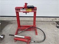 Red 4 ton floor press