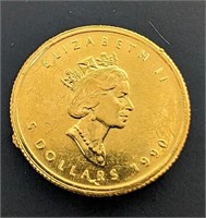 24K  2.83G Oz Fine 9999 Canadian Coin