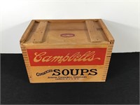 CAMPBELL'S SOUP CRATE WOOD VINTAGE