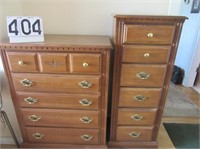 Broyhill Dresser & Tall Chest of Drawers