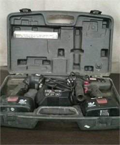 Craftsman 19.2v Drill & Worklight With Charger &