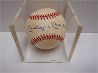 MICKEY MANTLE SIGNED AUTO BASEBALL