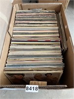 Large Box of LP Records