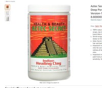 Aztec Secret Indian Healing Clay Deep Pore Cleansi