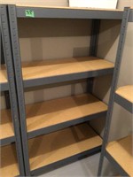 metal/wood shelf, 36x15x60