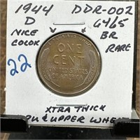 1944-D WHEAT PENNY CENT DDR-002