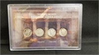 Four Decades of Mercury Silver Dimes