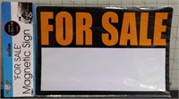 Magnetic for sale sign