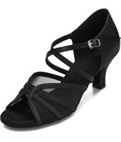 (new)Size:9, CLEECLI Ballroom Dance Shoes Women's