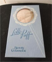 Vintage Lolli-Puff Beauty Counselor Original Box