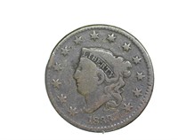 1833 Cent VG+