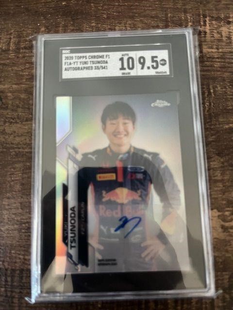 2020 Chrome Yuki Tsunoda Auto /541 SGC 9.5