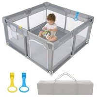 Baby Playpen 50x50x27 in Sturdy Safety Fence