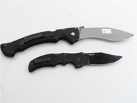 (2) COLD STEEL Folding Knives