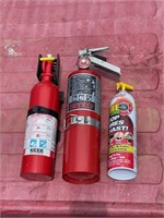 LOT OF FIRE EXTINGUISHERS