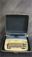 1960's Royal Aristocrat Baby Blue Typewriter