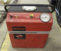 Robinair Refrigerant Recycling System, Runs Per