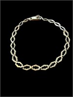 14K gold 7 in bracelet 3.1 gr