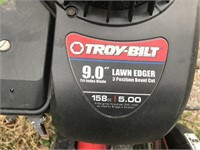 Troy-Bilt Lawn Edger-Runs