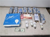Lot of Assorted Light Bulbs - Most w/ Packaging