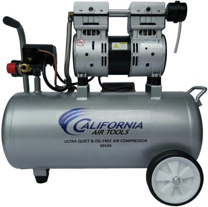 CA Air Tools 8010A  Quiet 1.0hp  8gal Compressor