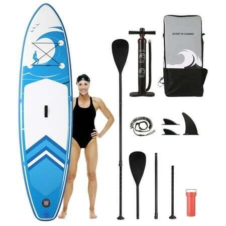 Inflatable Paddle Board with Accessories