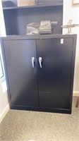 Metal cabinet, 36 x 18 x 42 "