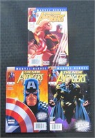(3) 2005 - 2007 Marvel Flip Magazaine Comic Books