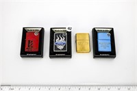 Zippo Lighters (4)