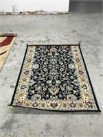 KASHAN COLLECTION POLYESTER AREA RUG