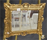 Small Mirror in Gold Frame