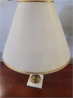 26IN VICTIRAN MARBLE BASED LAMP