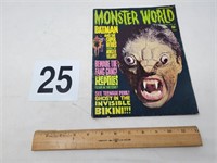 Monster World magazine - original 1966
