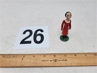 Olive Oyl - Popeye cast metal figurine