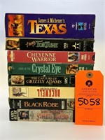 Lot of Rare VHS Western/Drama Screeners RARE "Retu