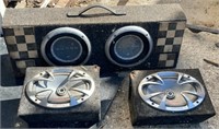 Rockford Fosgate Punch and Alpine Speakers in